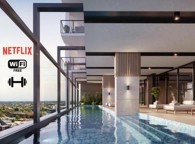Апартаменты Adelaide CBD Modern Apt with Amazing Views, Cinema, Gym & Pool