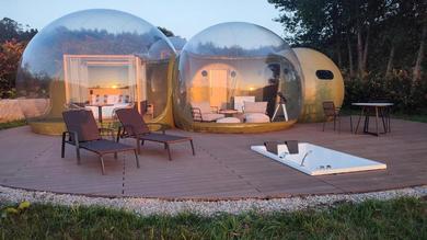Luxury tent Luzada - Glamping Burbujas Galicia