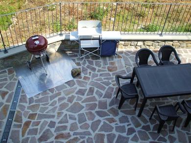 Apartments 2 bedrooms appartement with city view enclosed garden and wifi at Orturano