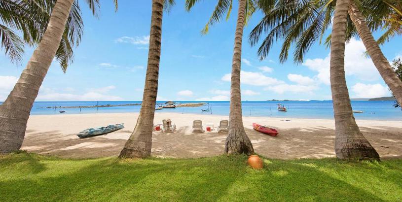 Вилла Ban Laem Sor - Omicron Promo - Tropical Beachfront 4 bed pool villa