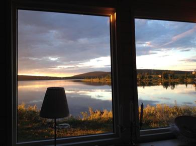 Holiday home Lakeside cottage in Lapland with great view