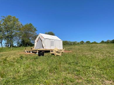 Luxury tent Tentrr Signature Site - Good Intentions Farm Saint