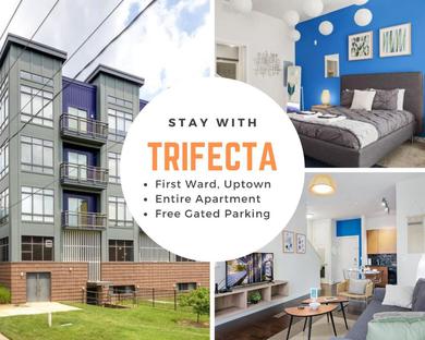 Apartments Trifecta Rooftop Terrace Uptown Superhost
