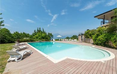 Awesome Home In Albisano With Wifi, Private Swimming Pool And Outdoor Swimming Pool