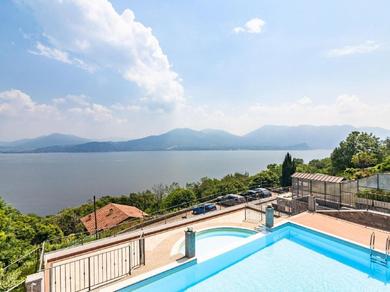 Apartments Lakeview apartment in Oggebbio with swimming pool