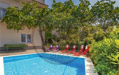 Апартаменты Awesome apartment in Novi Vinodolski with 2 Bedrooms, WiFi and Outdoor swimming pool