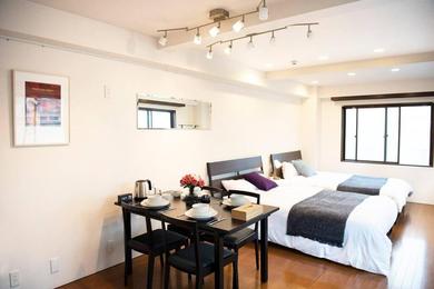 Апартаменты Shinjuku area 4 double beds specious & balcony