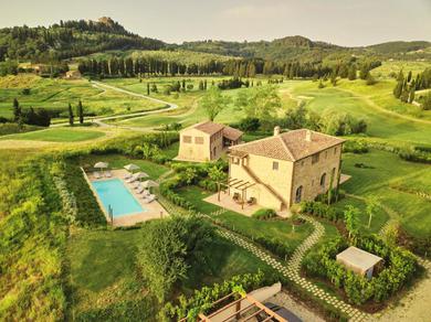 Castelfalfi Villa Sleeps 16 with Pool and Air Con