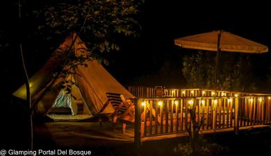 Luxury tent Glamping Portal Del Bosque