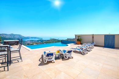 Вилла Luxury Villa Olive with pool and Jacuzzi near Dubrovnik