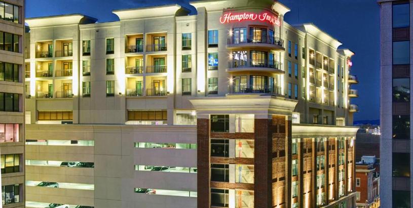 Отель Hampton Inn & Suites - Roanoke-Downtown, VA