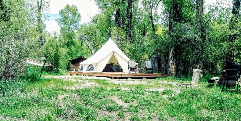 Luxury tent Snake River Glamping