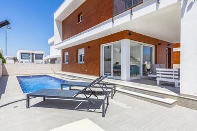 Villa Casa Bos Flamingo Luxury Wellness Entire Villa Pool Jacuzzi Gran Alacant near Beach
