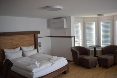 Aparthotel Apartments mit Klimaanlage am Neckarufer, Schöne Aussicht