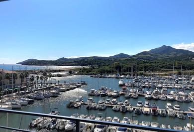 Appartement résidence Acapulco vue panoramique port Argeles sur mer