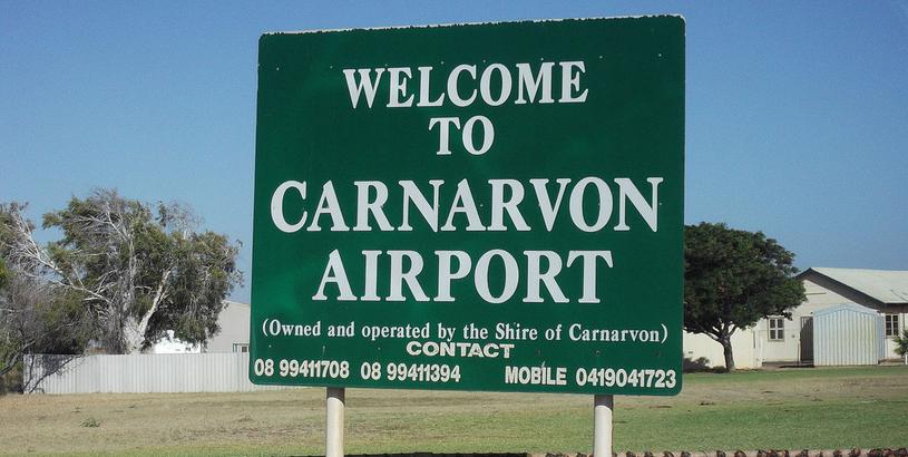 Аэропорт Карнарвон (CVQ), Карнарвон, Австралия