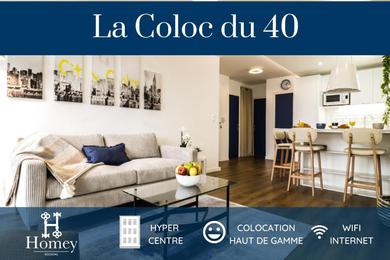 Гостевой дом HOMEY LA COLOC DU 40 - Colocation haut de gamme de 4 chambres uniques et privées - Proche transports en commun - Aux portes de Genève