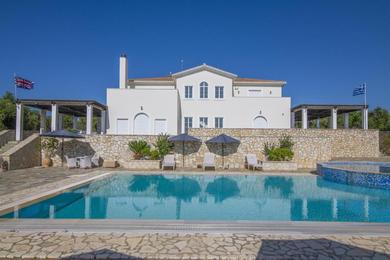 Отель Amazing Pool Villa Kyllini Sea View - Happy Rentals