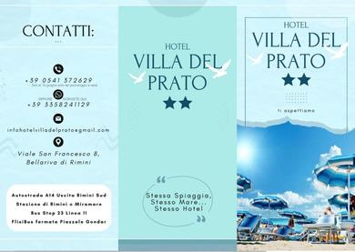 Отель Hotel Villa del Prato cucina romagnola e possibilità Pacchetto Spiaggia
