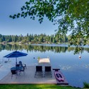 Hotel Lakefront Snohomish Cottage with Private Dock!