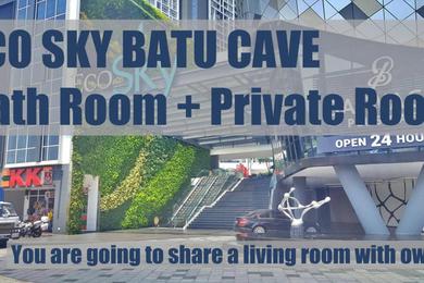 Апартаменты Lovely Eco Sky, Batu Cave SHARED living ROOM (you have a master room)