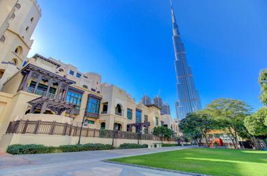 Апартаменты Durrani Homes - Souk Al Bahar 2BR Besides Burj Khalifa & Dubai Mall