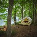 Luxury tent Tentrr - River's Edge Sunrise