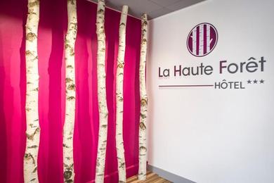 Отель Logis hôtel restaurant la Haute Forêt