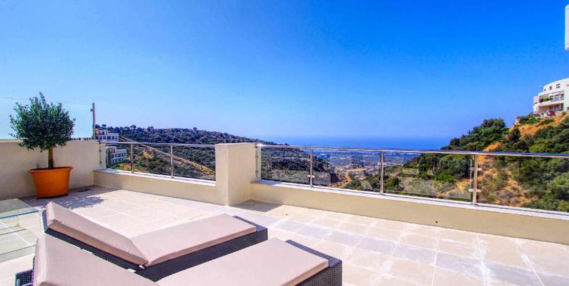 Apartments 1090 amazing panorama sea view penthouse large terrace heated pool gym
