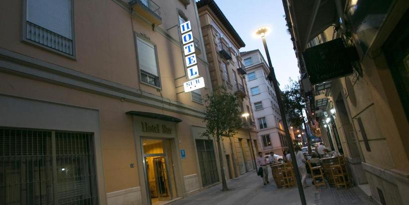 Отель Hotel Sur Málaga