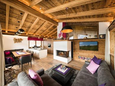 Шале Top class chalet with 4 bathrooms near small slope