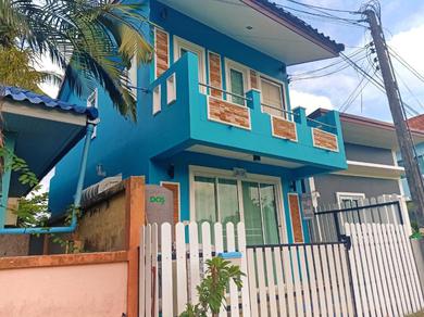 Bright Blue House