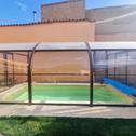 Villa 3 bedrooms villa with private pool enclosed garden and wifi at Pajares de la Lampreana