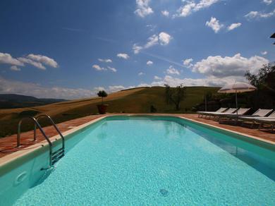 Апартаменты Cozy Farmhouse in Castel del Piano with Swimming Pool