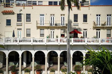 Hotel Palm Beach Historic Hotel with Juliette Balconies! Valet parking included!