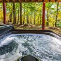 Дом отдыха Hot Tub, Huge Deck, WiFi, Fire Pit at Chalet Cabin