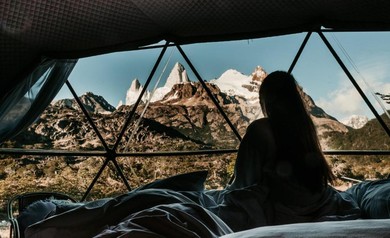 Luxury tent Patagonia Eco Domes