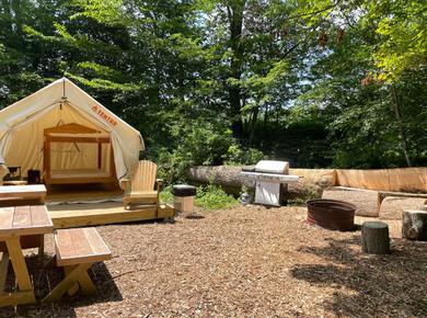 Luxury tent Tentrr Signature Site - Wallenpaupack Creek Camp 4