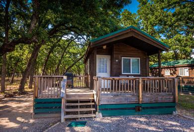 Гостевой дом Pio Pico Camping Resort One-Bedroom Cabin 13