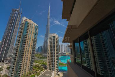 KeyHost - Majestic 2BR - Full Burj Khalifa View - Downtown Dubai- K1570