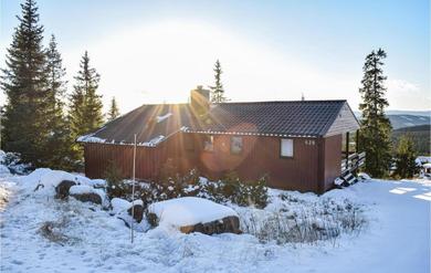 Дом отдыха Amazing home in Sjusjøen with Sauna and 3 Bedrooms