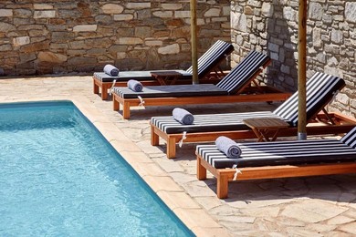 Отель Platinum Paros Villa - 4 bedrooms - Villa Indigo - Sea View & Private Pool - Naousa
