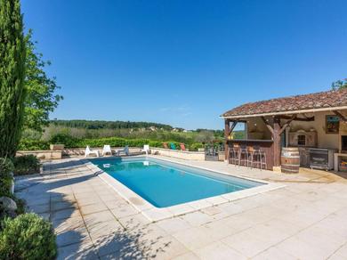 Дом отдыха Splendid Holiday Home in D gagnac with heated Swimming Pool and jacuzzi