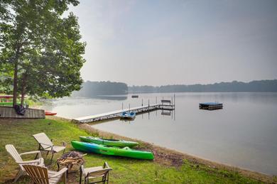 Отель Lakefront Sister Lakes Vacation Rental with Dock!