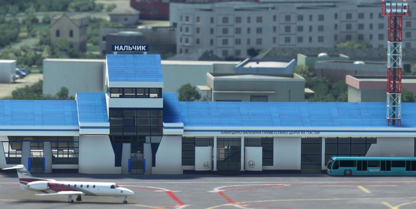 Nalchik Airport (NAL), Nalchik, Russia