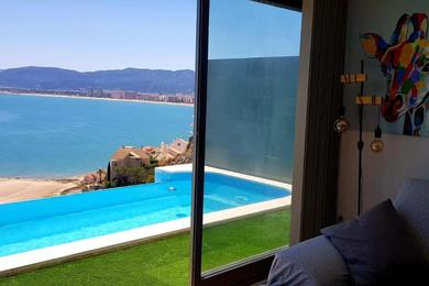Villa 3 bedrooms villa at Faro de Cullera 500 m away from the beach with sea view private pool and enclosed garden