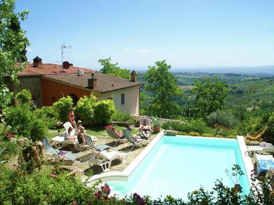 Дом отдыха Lush Holiday Home in Tavarnelle Val di Pesa with Shared Pool