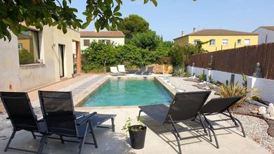 Holiday home One bedroom house with shared pool enclosed garden and wifi at Sant Miquel de Fluvia