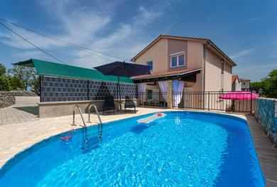 Apartment With A Private Swimming Pool, Garden & BBQ