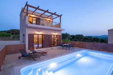 Вилла Luxury Villa Malvasia with Seaview and Heated pool